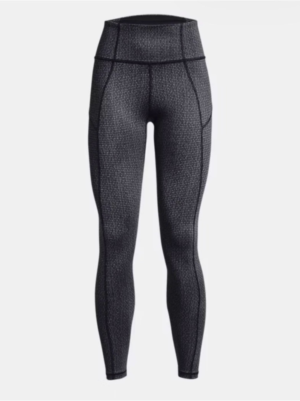 Under Armour UA Reflect High Rise Leggings XL Black Gray NWT